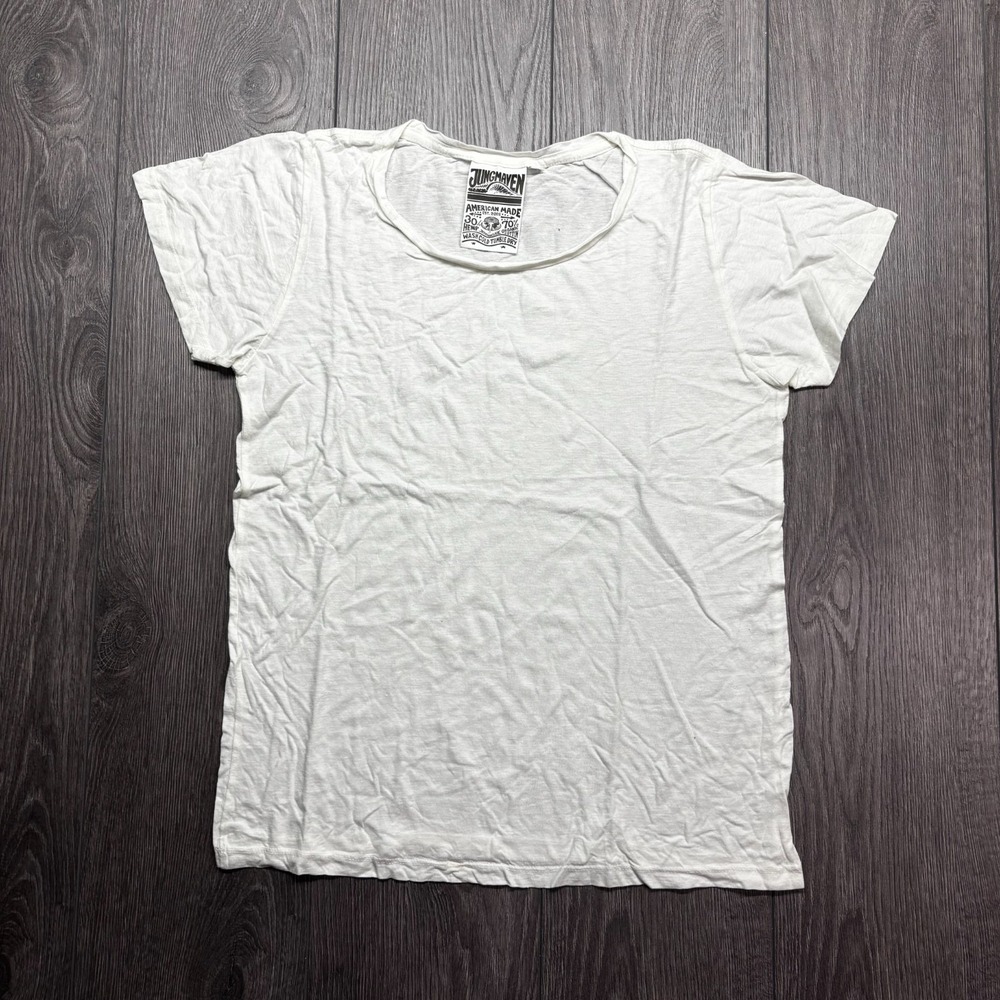 Jungmaven White Short Sleeve Tee